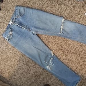 Re/done x Levi's high rise ankle crop 27